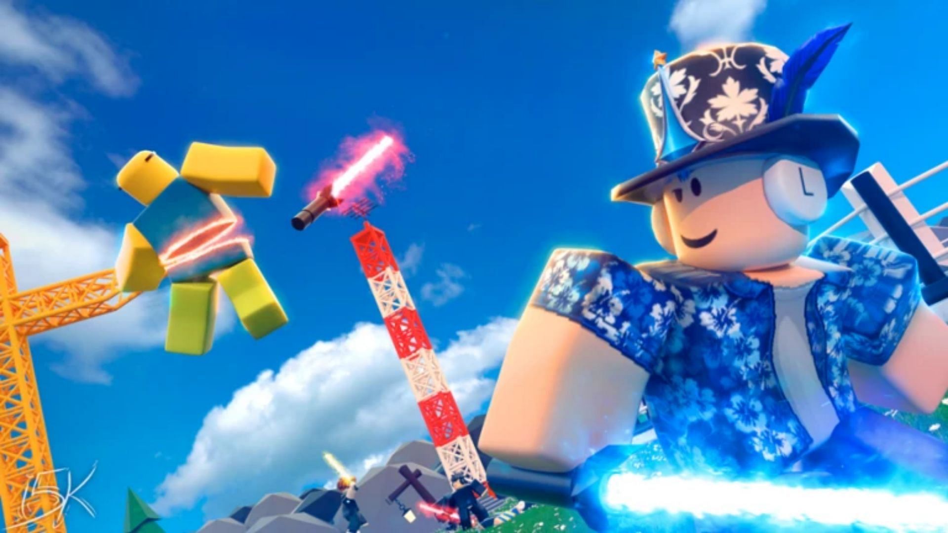 Official cover art for the game (Image via Roblox)